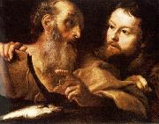Gian Lorenzo Bernini Saint Andrew and Saint Thomas USA oil painting artist